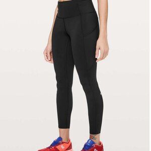 Lululemon Fast & Free 7/8 Tight II Non-Reflective Nulux 25"